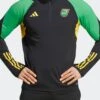 Adidas Black Jamaica Tiro 23 Training Top