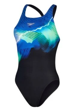 Speedo Blue Placement Digital Low Back 1 Piece Swimsuit 15 Speedo Blue Placement Digital Low Back 1 Piece Swimsuit -Tienda Barata Deporte C16125s7
