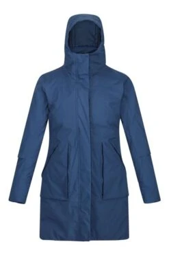 Regatta Womens Blue Yewbank II Longline Waterproof Padded Jacket 21 Regatta Womens Blue Yewbank II Longline Waterproof Padded Jacket -Tienda Barata Deporte C20516
