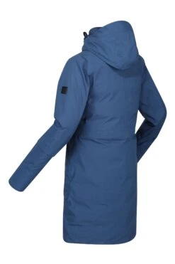 Regatta Womens Blue Yewbank II Longline Waterproof Padded Jacket 20 Regatta Womens Blue Yewbank II Longline Waterproof Padded Jacket -Tienda Barata Deporte C20516s10