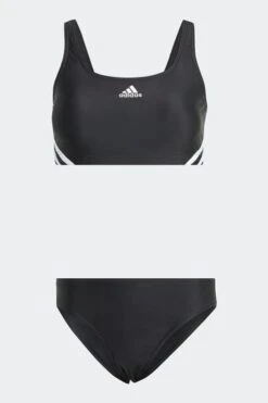 Adidas Black Sportswear Swim 3-Stripe Bikini-Negro -Tienda Barata Deporte C21589