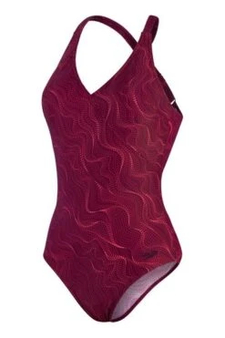 Speedo Plum Purple Lexi Printed Shaping 1 Piece Swimsuit -Tienda Barata Deporte C21889