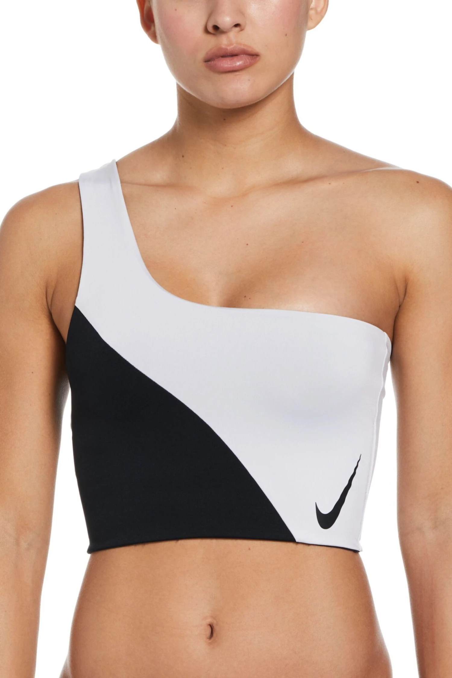 Nike Black/White Colourblock 3 In 1 Bikini Top 1 Nike Black/White Colourblock 3 In 1 Bikini Top