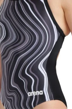 Arena Womens Lightdrop Back Marbled Black Swimsuit 8 Arena Womens Lightdrop Back Marbled Black Swimsuit -Tienda Barata Deporte C45969s3