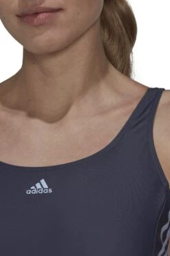 Adidas Black 3-Stripes Swimsuit-Negro -Tienda Barata Deporte C47337s5
