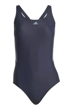 Adidas Black 3-Stripes Swimsuit-Negro -Tienda Barata Deporte C47337s7