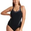 Arena Womens Bodylift Isabel B-Cup Black Swimsuit