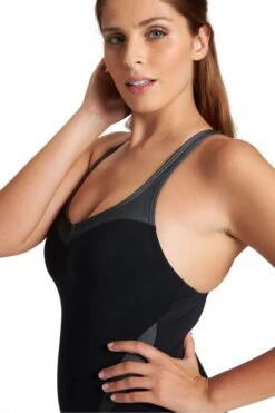 Arena Womens Bodylift Isabel B-Cup Black Swimsuit -Tienda Barata Deporte C48004s3