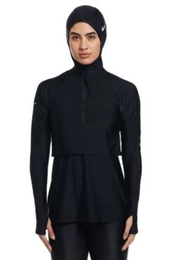 Nike Black Victory Long Sleeved Swim Tunic -Tienda Barata Deporte C48171
