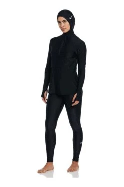 Nike Black Victory Long Sleeved Swim Tunic -Tienda Barata Deporte C48171s3
