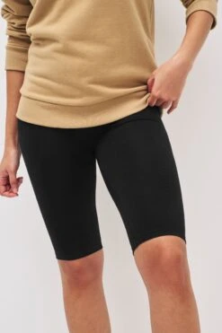 Next Black Cycling Shorts 2 Pack