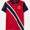 Joules Red Burghley Polo Shirt