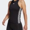 Adidas White Aeroready Train Essentials Regular 3-stripes Vest Top-Blanco