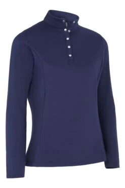 Callaway Apparel Blue Callaway Golf Thermal Longsleeve Fleece Back Jersey -Tienda Barata Deporte C68142s5