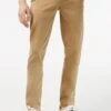 Lacoste Mens Brown Core Essentials Chino Trousers