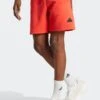 Adidas Red Sportswear Future Icons 3-Stripes Shorts