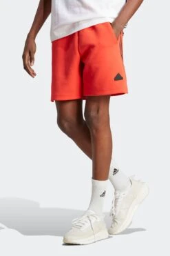 Adidas Red Sportswear Future Icons 3-Stripes Shorts