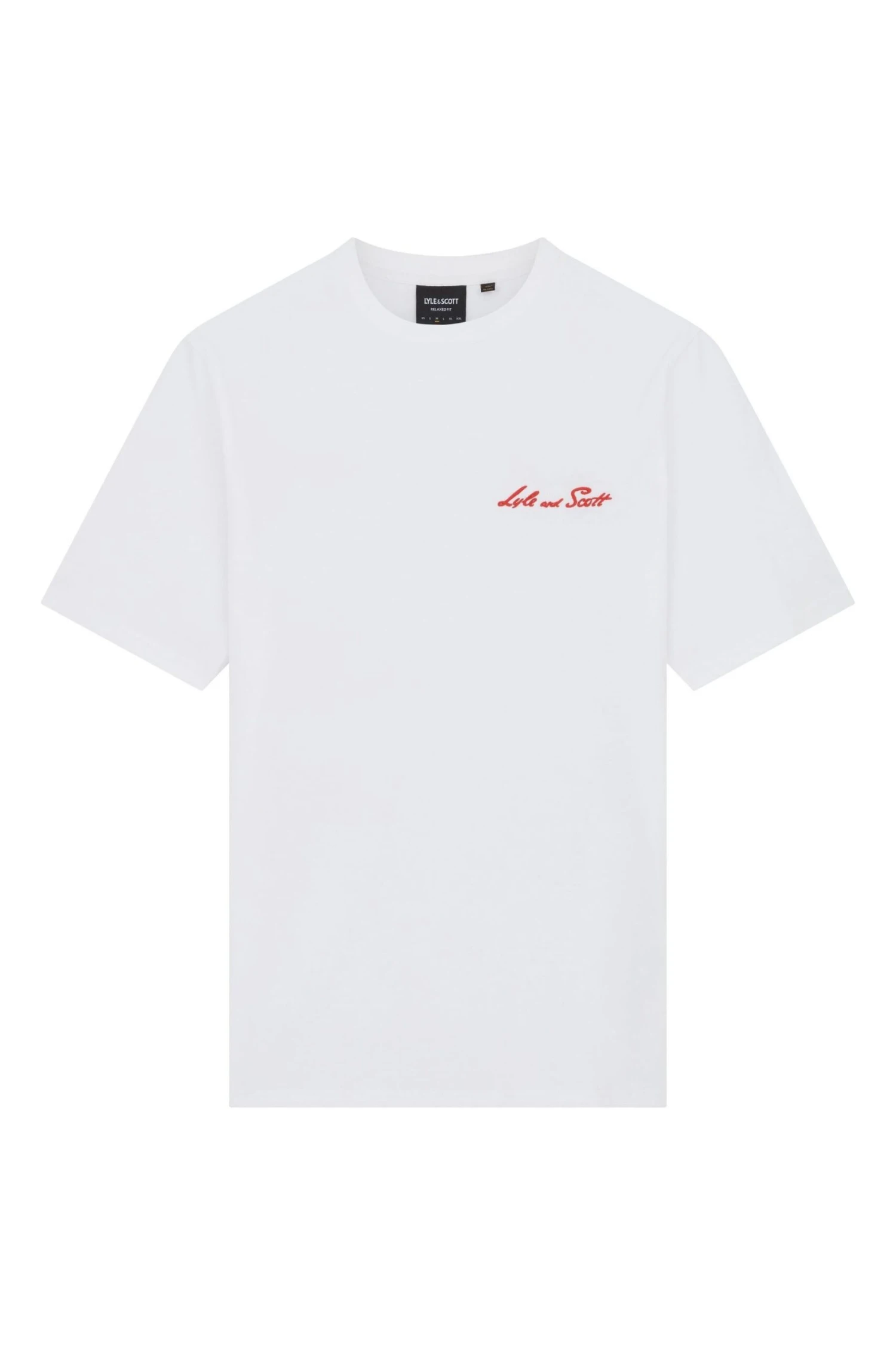 Lyle & Scott Graphic Ski White T-Shirt 1 Lyle & Scott Graphic Ski White T-Shirt