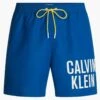 Calvin Klein Medium Blue Drawstring Swim Shorts
