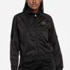 Umbro Diamond Taped Tricot Panel Black Jacket