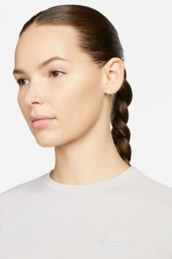 Nike Light Grey Dri-FIT Crew Running Top 12 Nike Light Grey Dri-FIT Crew Running Top -Tienda Barata Deporte C80307s4