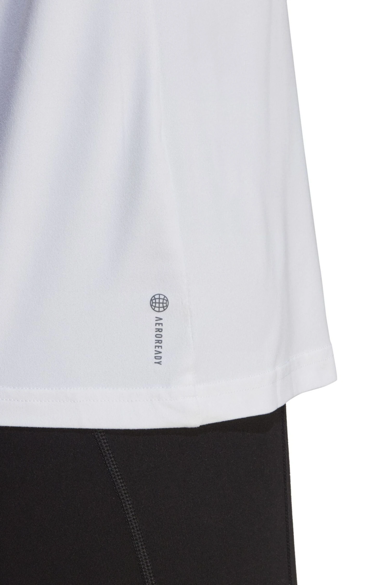 Adidas White Training Aeroready Train Essentials 3 Bar Logo Vest Top-Blanco 6 Adidas White Training Aeroready Train Essentials 3 Bar Logo Vest Top-Blanco - Imagen 6