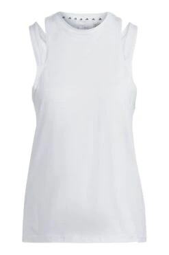 Adidas White Training Aeroready Train Essentials 3 Bar Logo Vest Top-Blanco 15 Adidas White Training Aeroready Train Essentials 3 Bar Logo Vest Top-Blanco -Tienda Barata Deporte C92752s7