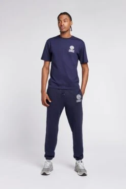 Franklin & Marshall Mens Blue Crest Joggers -Tienda Barata Deporte C94525s3
