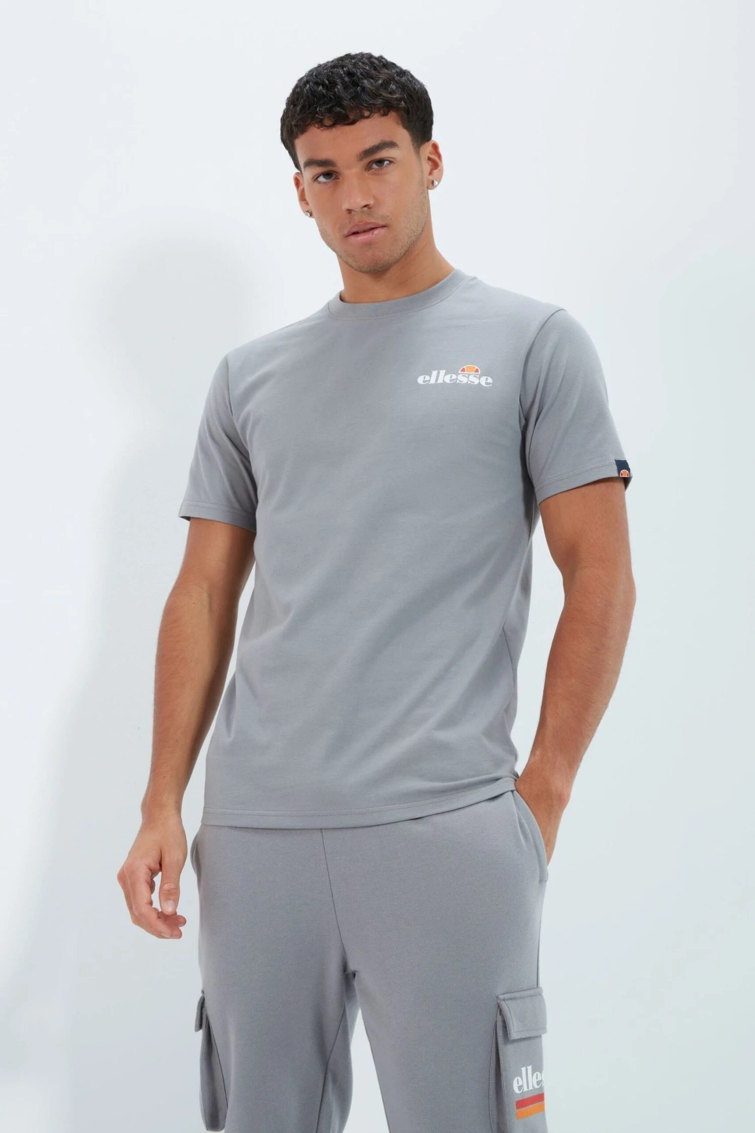 Ellesse Grey Triscia T-Shirt 1 Ellesse Grey Triscia T-Shirt