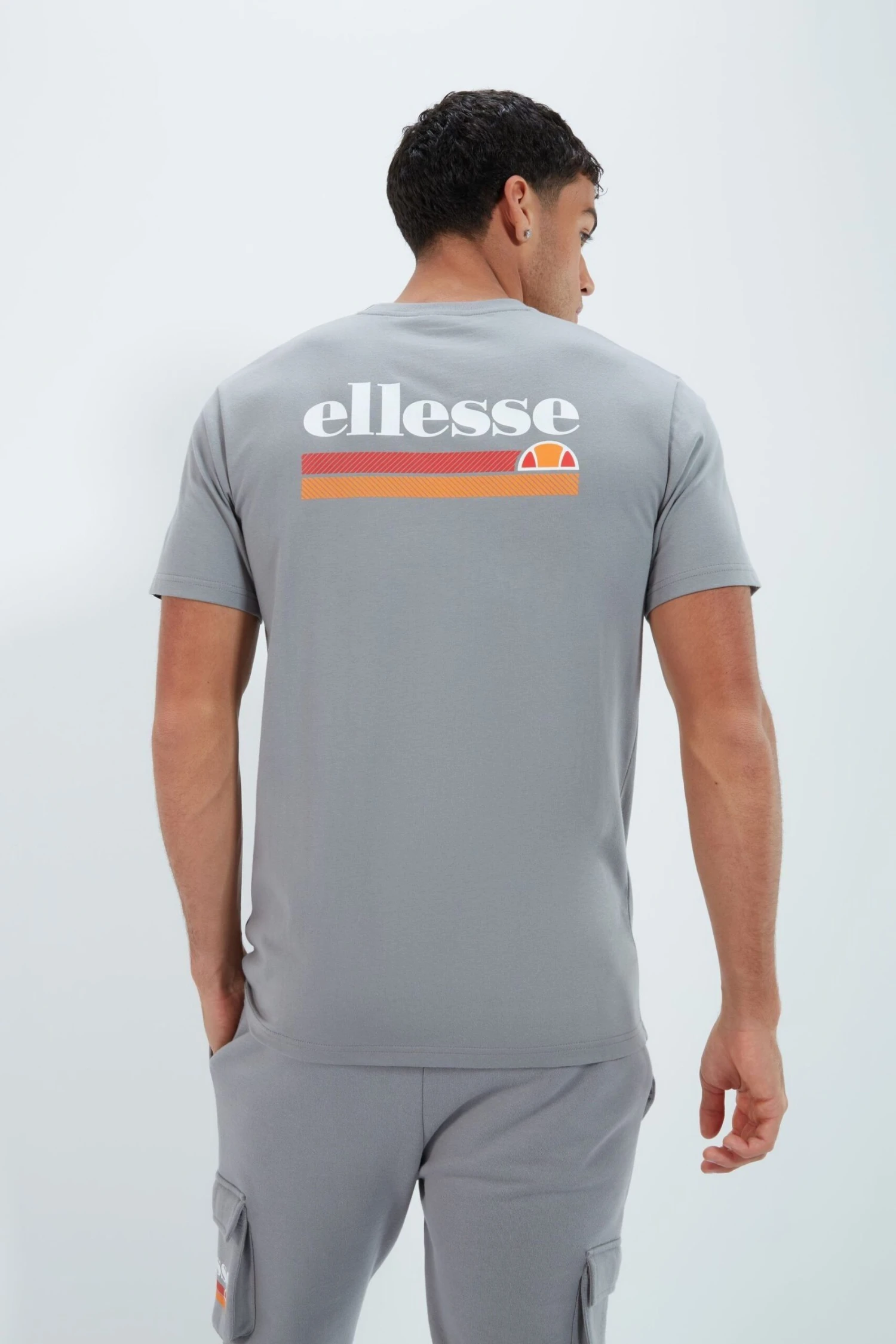 Ellesse Grey Triscia T-Shirt 2 Ellesse Grey Triscia T-Shirt - Imagen 2