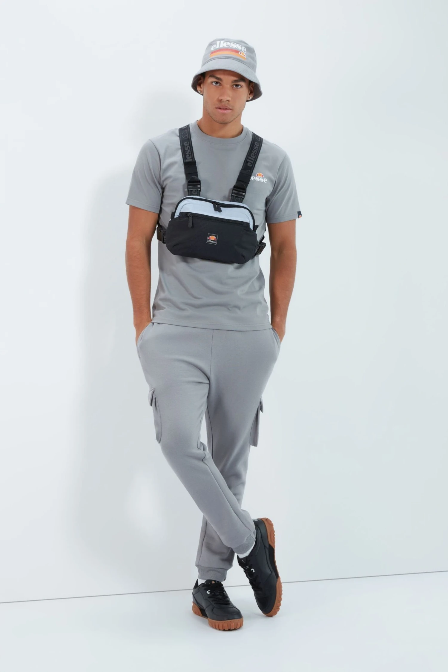 Ellesse Grey Triscia T-Shirt 3 Ellesse Grey Triscia T-Shirt - Imagen 3