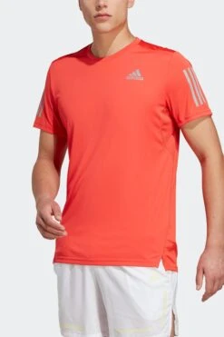 Adidas Red Performance Own The Run T-Shirt -Tienda Barata Deporte C98527s4