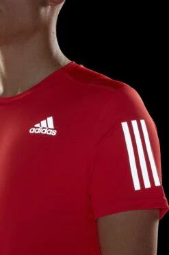 Adidas Red Performance Own The Run T-Shirt -Tienda Barata Deporte C98527s5