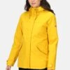 Regatta Bria Yellow Waterproof Insulated Jacket