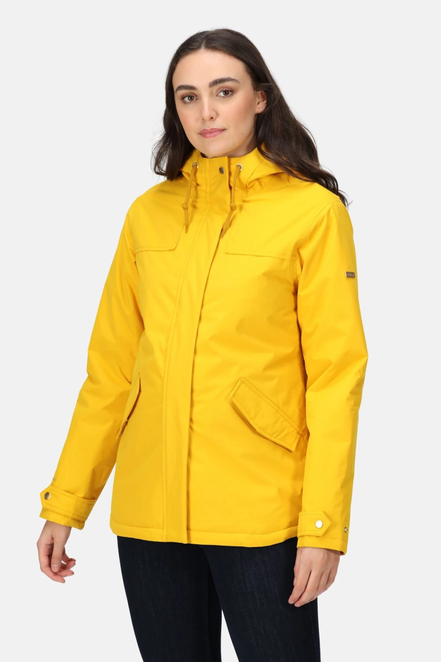 Regatta Bria Yellow Waterproof Insulated Jacket 1 Regatta Bria Yellow Waterproof Insulated Jacket