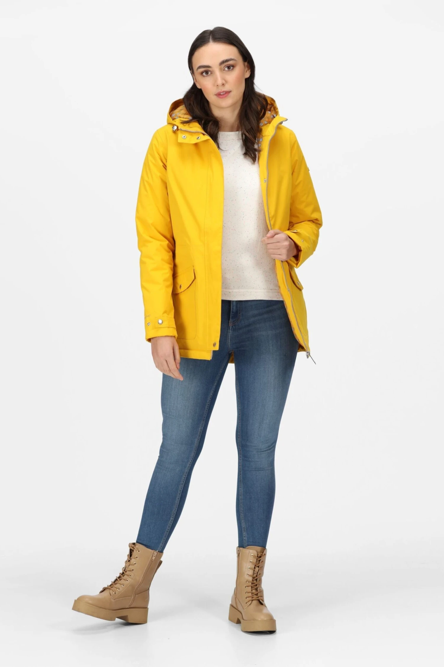 Regatta Yellow Brigida Waterproof Insulated Jacket 3 Regatta Yellow Brigida Waterproof Insulated Jacket - Imagen 3
