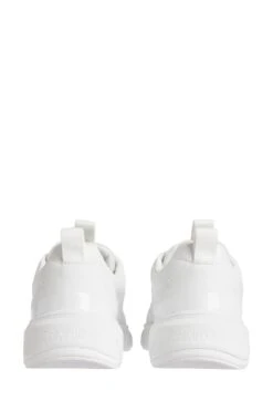 Calvin Klein Low Top White Lace Up Trainers -Tienda Barata Deporte D19586s3