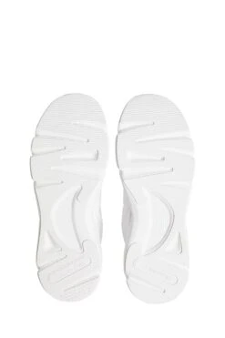 Calvin Klein Low Top White Lace Up Trainers -Tienda Barata Deporte D19586s5