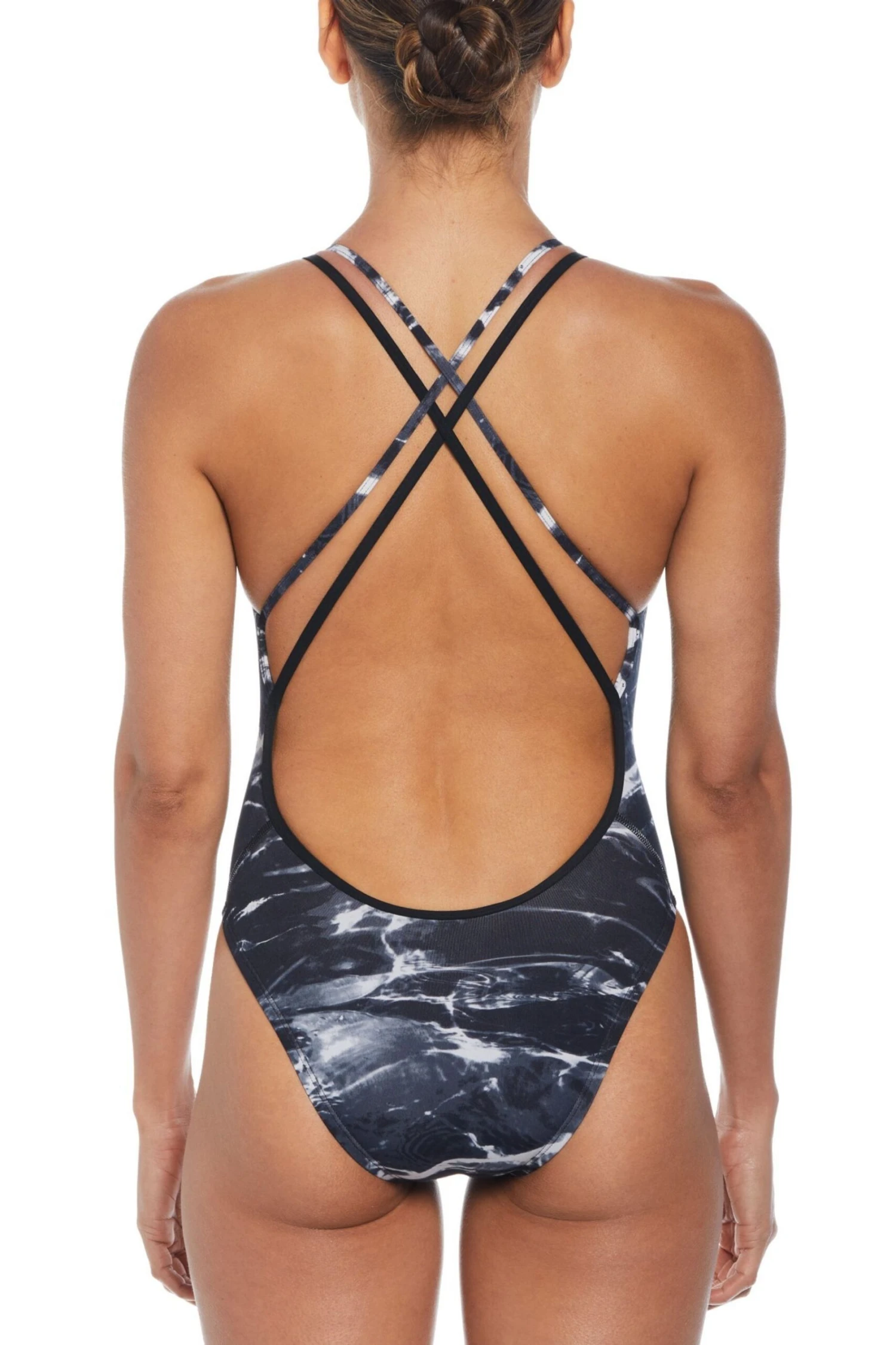 Nike Black Spiderback Swimsuit 2 Nike Black Spiderback Swimsuit - Imagen 2