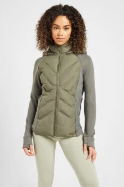 Elle Sport Green Hybrid Jacket