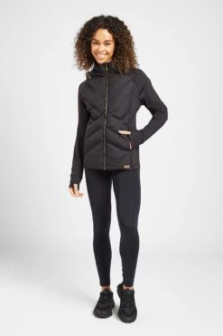 Elle Sport Hybrid Black Jacket -Tienda Barata Deporte D28115s3