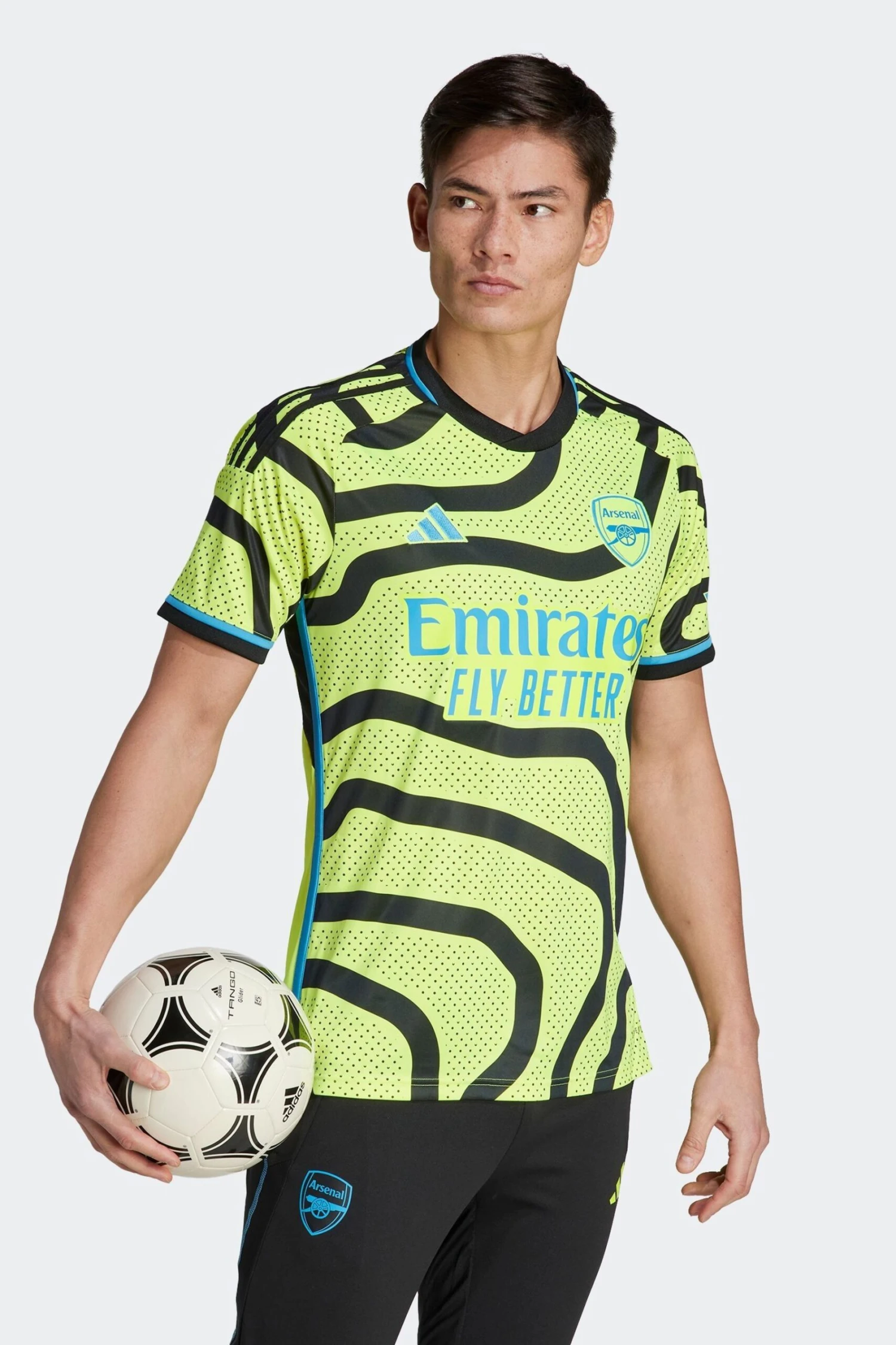 Adidas Yellow Arsenal 23/24 Away Jersey 3 Adidas Yellow Arsenal 23/24 Away Jersey - Imagen 3