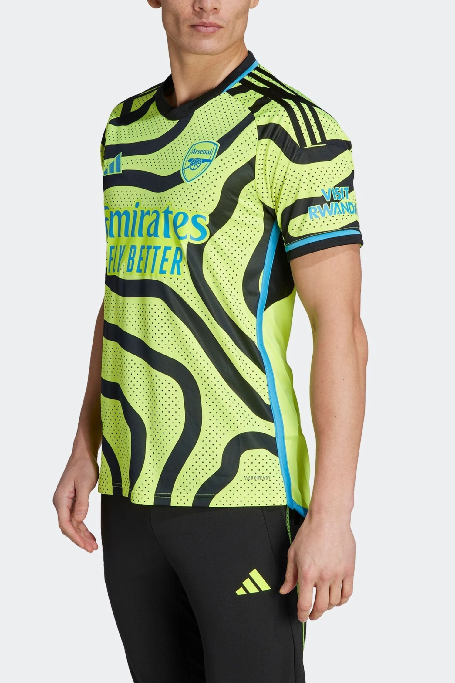 Adidas Yellow Arsenal 23/24 Away Jersey 4 Adidas Yellow Arsenal 23/24 Away Jersey - Imagen 4