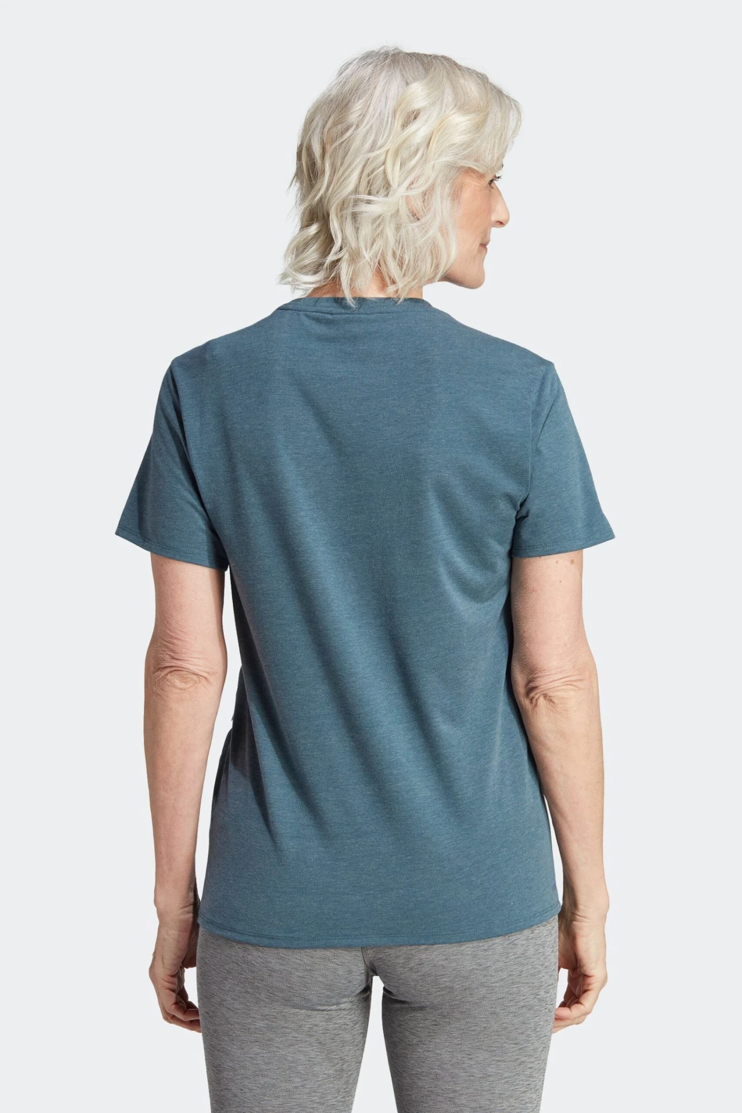 Adidas Black Performance Train Icons 3-stripes T-Shirt-Negro 2 Adidas Black Performance Train Icons 3-stripes T-Shirt-Negro - Imagen 2