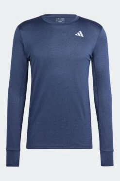 Adidas Blue Performance Own The Run Long-Sleeve Top -Tienda Barata Deporte D34733s7