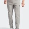 Adidas Grey Performance Game And Go Small Logo Training Tapered Joggers