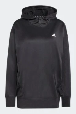 Adidas Black Performance Training Hooded Sweat Top-Negro -Tienda Barata Deporte D34790