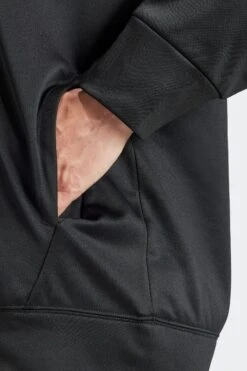 Adidas Black Performance Training Hooded Sweat Top-Negro -Tienda Barata Deporte D34790s6