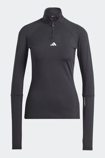 Adidas Black Performance Training Track Top-Negro 8 Adidas Black Performance Training Track Top-Negro - Imagen 8