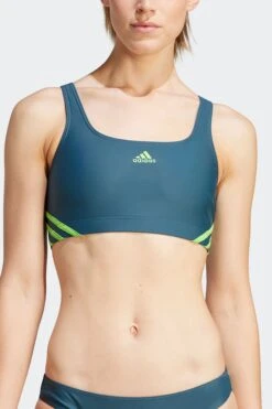 Adidas Black Sportswear Swim 3-Stripe Bikini-Negro -Tienda Barata Deporte D35360s4